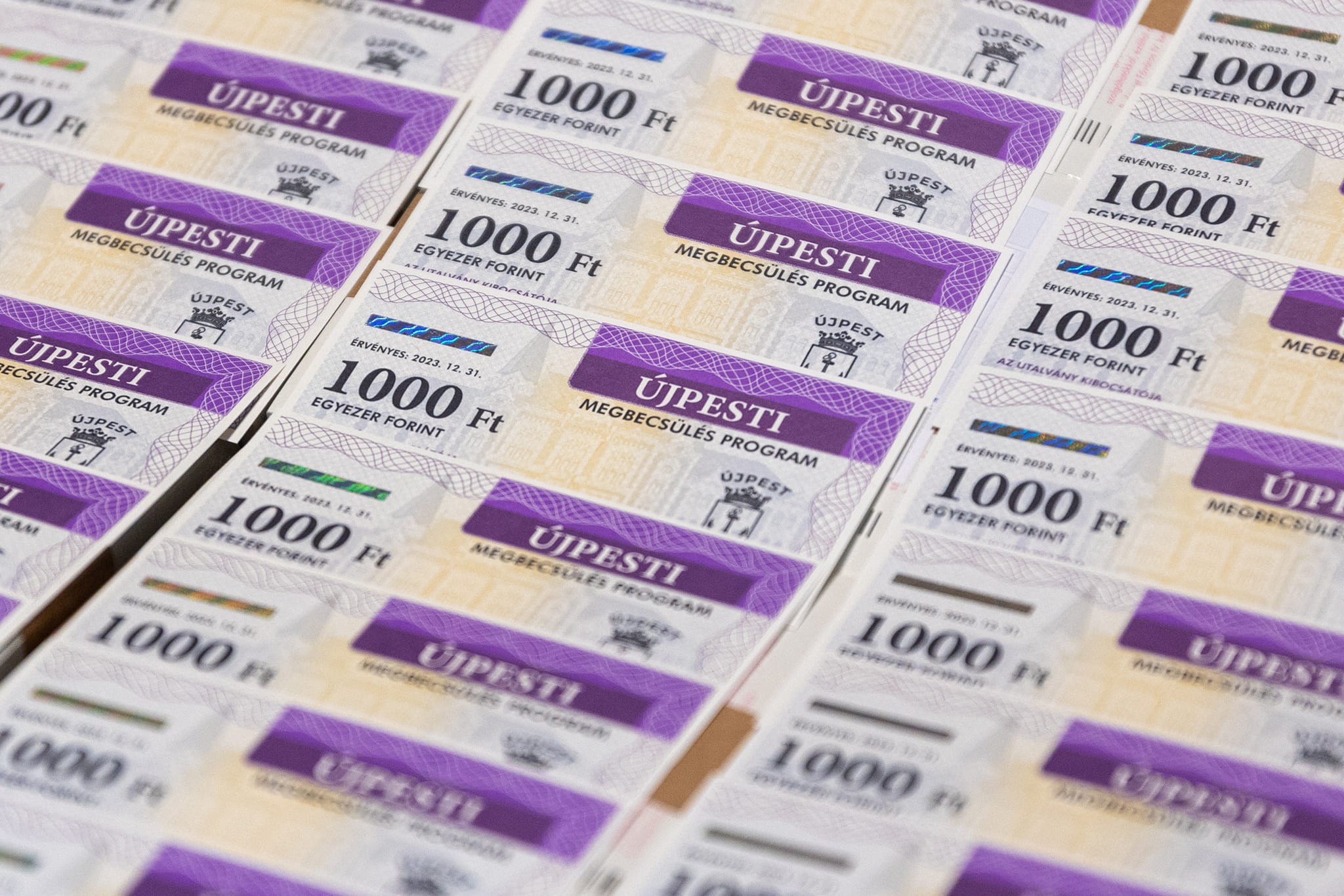 Hétfőtől indul az Újpesti Megbecsülés Program utalványainak osztása ...